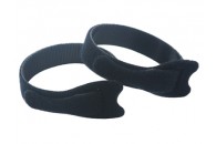 Double Sided Velcro Strap 200x12mm - BLACK
